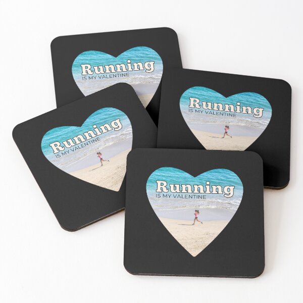 Item preview, Running Is My Valentine designed and sold by createdbycam.