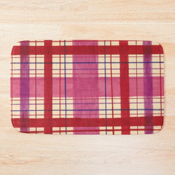 Item preview, hand drawn valentines day plaid designed and sold by Cora Gregory.