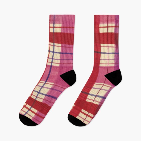Item preview, hand drawn valentines day plaid designed and sold by Cora Gregory.