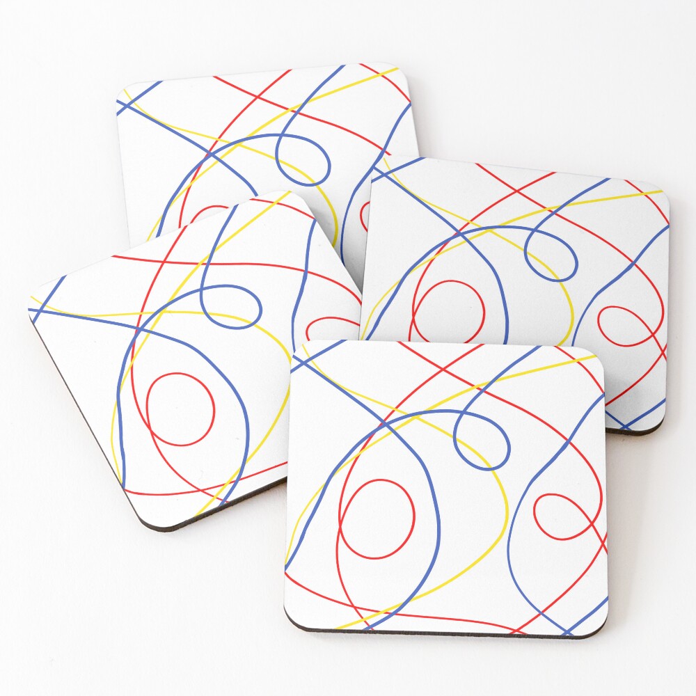 Item preview, Coasters (Set of 4) designed and sold by PaintInTheNight.
