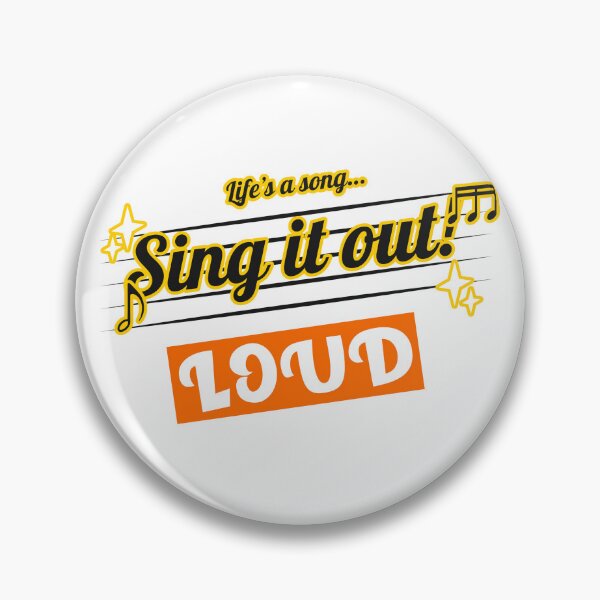 Item preview, Life Is A Song, Sing It Out Loud Typography designed and sold by DTEH.