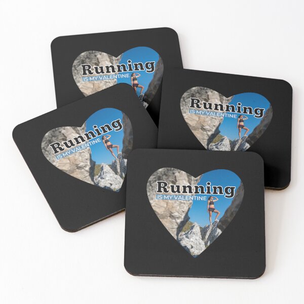 Item preview, Running Is My Valentine designed and sold by createdbycam.