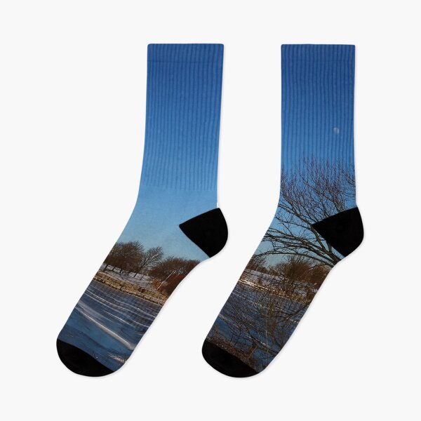 Item preview, dawn upon a frozen lake designed and sold by lexicolor.