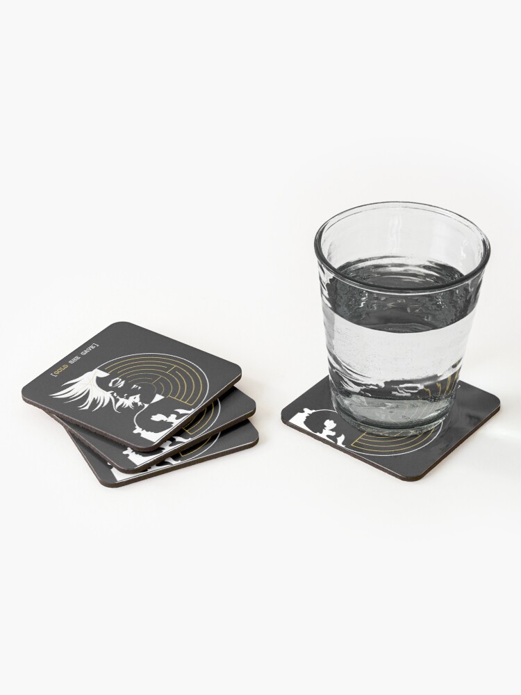 Thumbnail 2 of 5, Coasters (Set of 4), Kristian Zenz: GOLD SHE GAVE labyrinth designed and sold by KristianZenz.