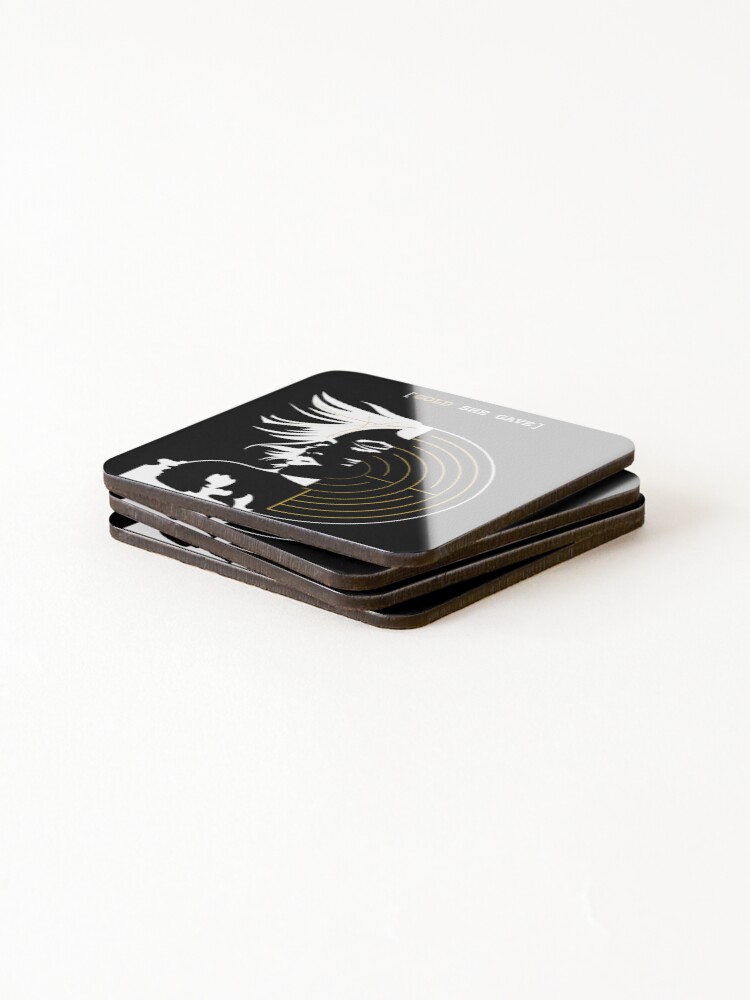 Thumbnail 4 of 5, Coasters (Set of 4), Kristian Zenz: GOLD SHE GAVE labyrinth designed and sold by KristianZenz.