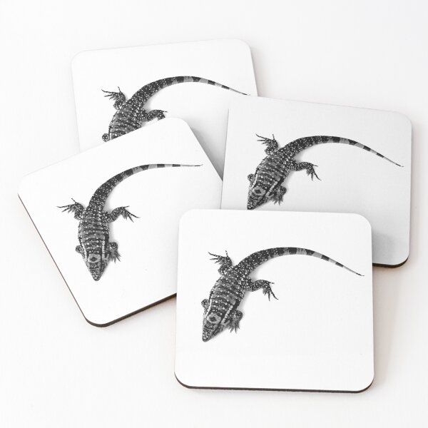 Item preview, Black and White Tegu Lizard designed and sold by Victoria  Cook.