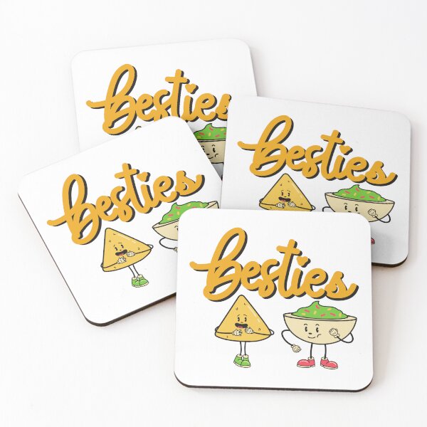 Item preview, True friends are hard to find ask Besties Tortilla Chips and Guacamole designed and sold by ShopTr3ndy.