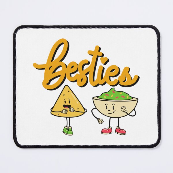 Item preview, True friends are hard to find ask Besties Tortilla Chips and Guacamole designed and sold by ShopTr3ndy.