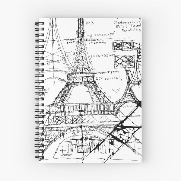 Item preview, Mathematica Eiffel Tower .... From TeresaTown at Redbubble, Winter 2022 designed and sold by Mark Stansberry.