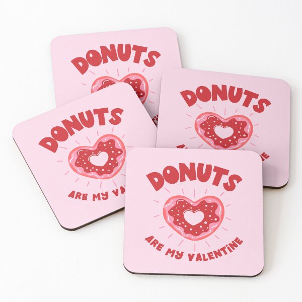Item preview, Donuts Are My Valentine - Cute Valentine For Singles designed and sold by Krysanthe.