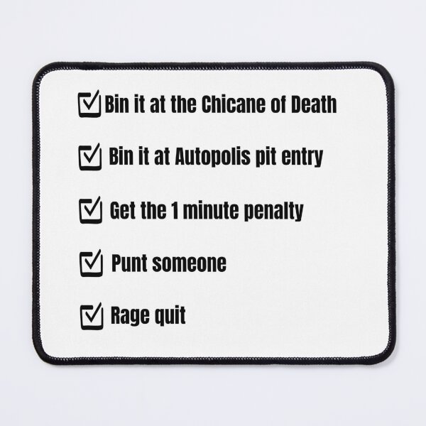 Item preview, Gran turismo checklist designed and sold by Legendary-stuff.