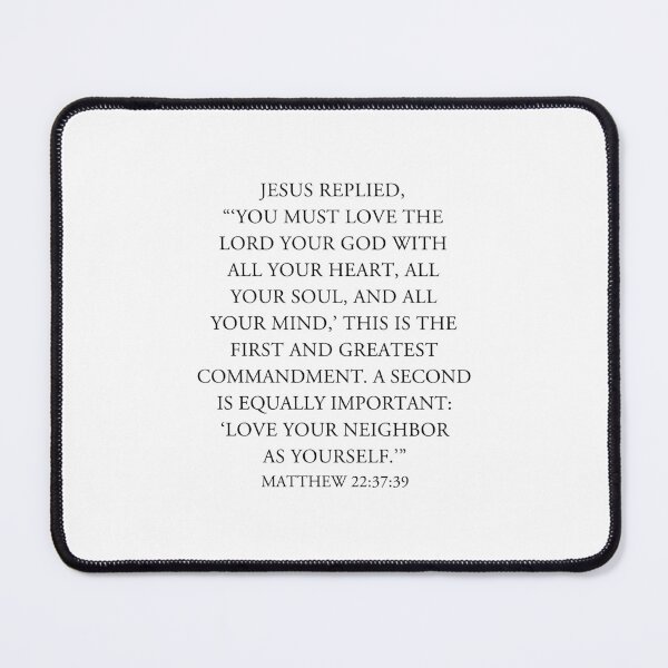 Item preview, Matthew 22:37-39, Love the Lord with All Your Heart designed and sold by corbrand.