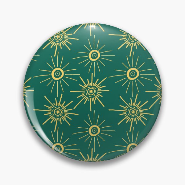 Item preview, Sun Burst - Amarillo y verde azulado designed and sold by PaintInTheNight.