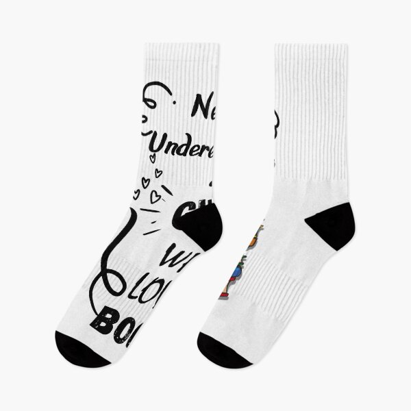 Item preview, NEVER UNDERESTIMATE A GIRL WHO LOVES BOOKS designed and sold by Innovational.