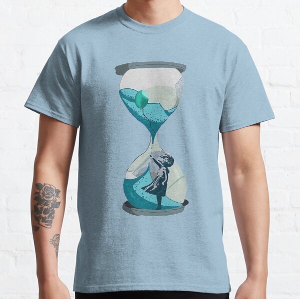 Kristian Zenz: aqua hourglass (large scale print) Classic T-Shirt