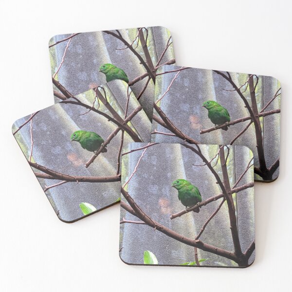 Item preview, Green Bird on Tree designed and sold by shadowspeeder.