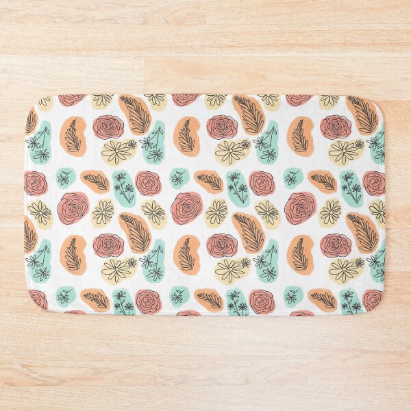 Item preview, Floral Color Blobs designed and sold by EvaGracesArt.
