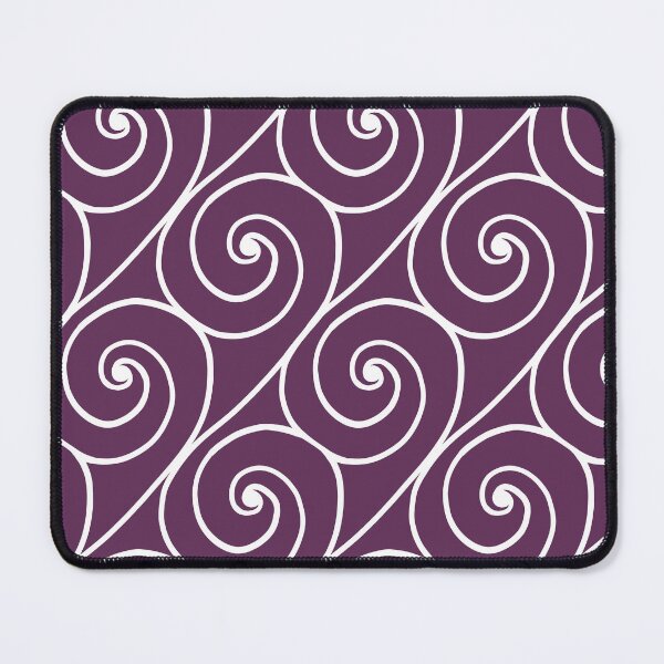 Item preview, Waves and Swirls - Purple designed and sold by PaintInTheNight.