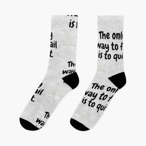 Item preview, Quitting Is Not On Option designed and sold by drip.design.co.