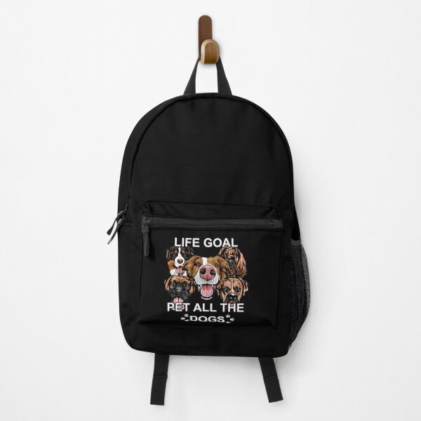Item preview, life goal, is to pet all the dogs dog faces design designed and sold by SamRVstore.