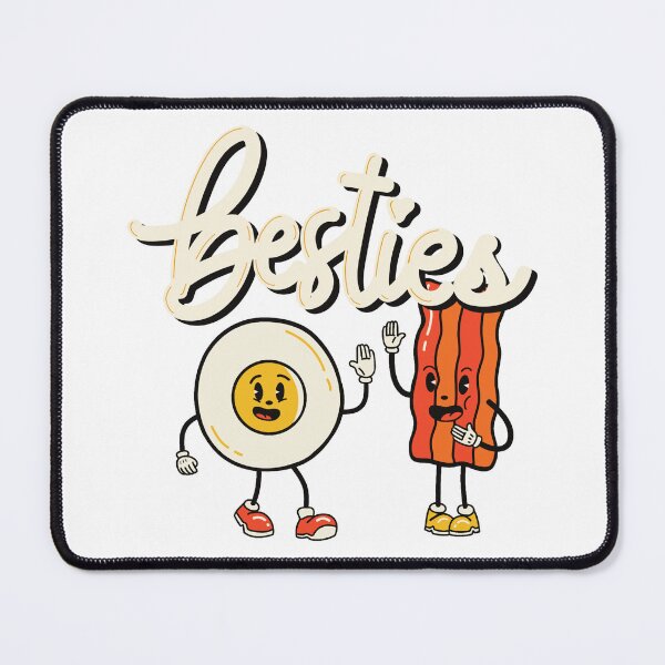 Item preview, True friends are hard to find ask Besties Egg and Bacon designed and sold by ShopTr3ndy.