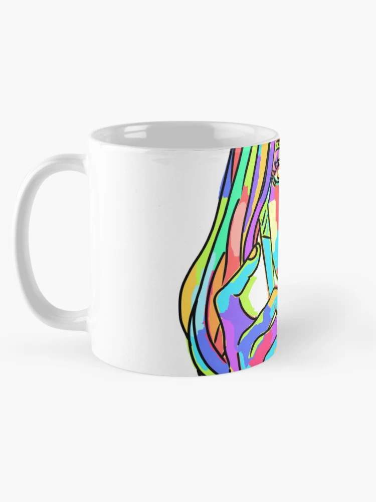 Thumbnail 5 of 6, Coffee Mug, Colorful talks designed and sold by RMSdesigns.