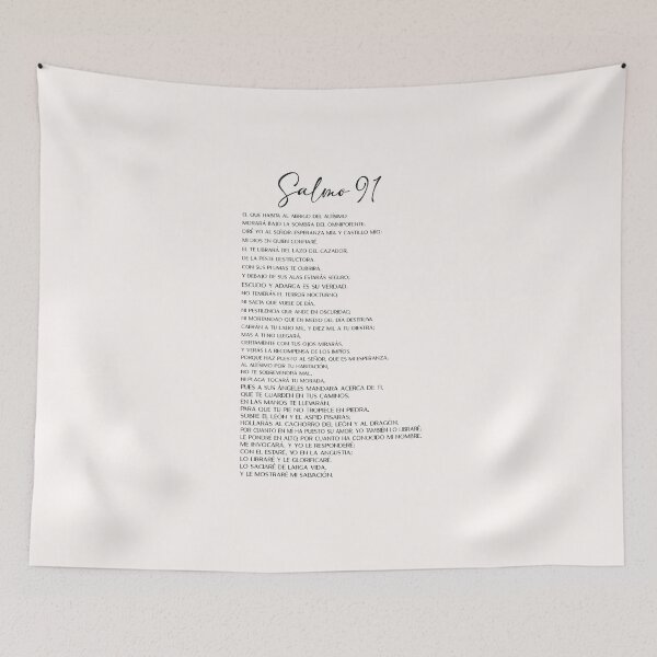 Item preview, Salmo 91, Spanish Bible Verse designed and sold by Aryam Quotes.