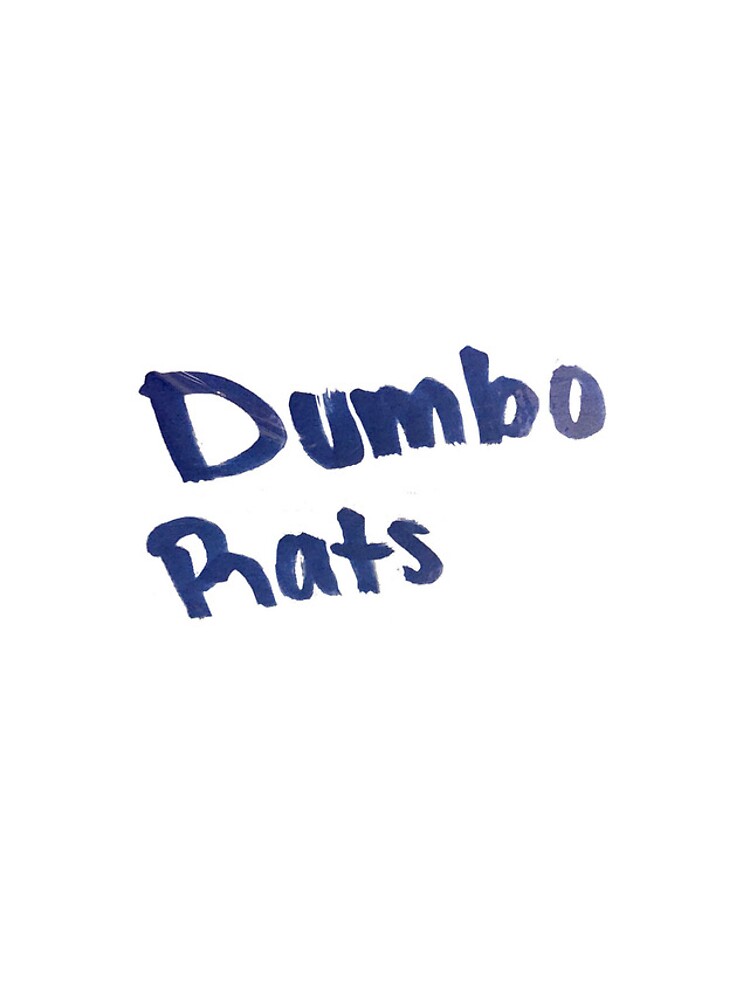 Thumbnail 4 of 4, iPhone Case, Dumbo Rats Text designed and sold by shadowspeeder.