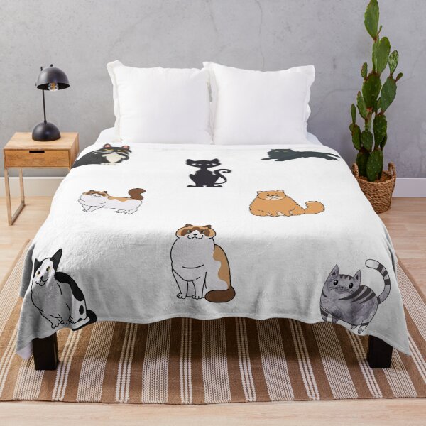 Item preview, Mixed Color Cute Cats and Kittens designed and sold by silviaol.