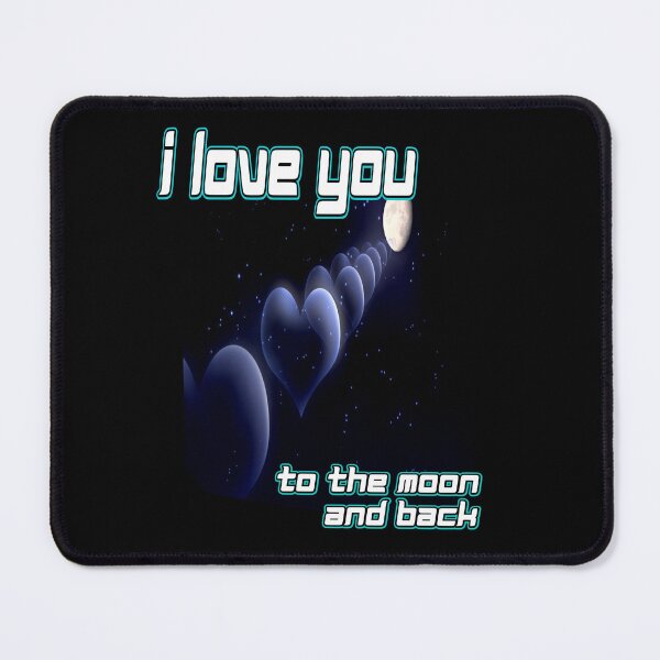 Item preview, Valentine's Love you to the moon and back designed and sold by AEROSPACE-IND.