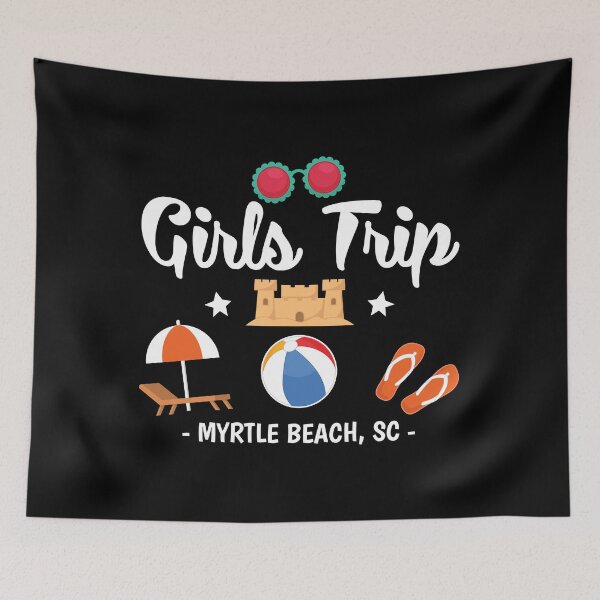 Item preview, Matching Bachelorette Myrtle Beach Girls Trip print designed and sold by jakehughes2015.