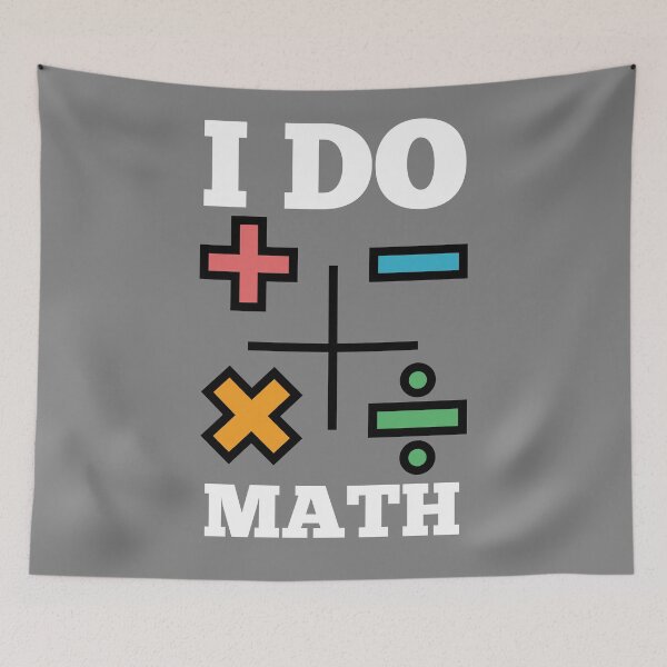 Item preview, I Do Math T-Shirt Cool Tee designed and sold by LJ4EVER.
