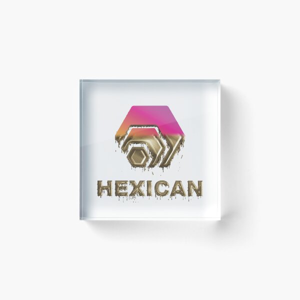 Item preview, Hex Crypto Hexican Half Dipped in Gold - White designed and sold by johnta17.