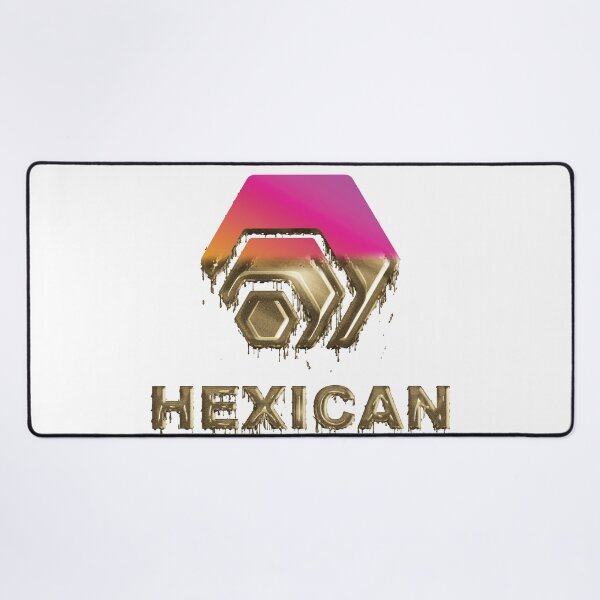 Item preview, Hex Crypto Hexican Half Dipped in Gold - White designed and sold by johnta17.