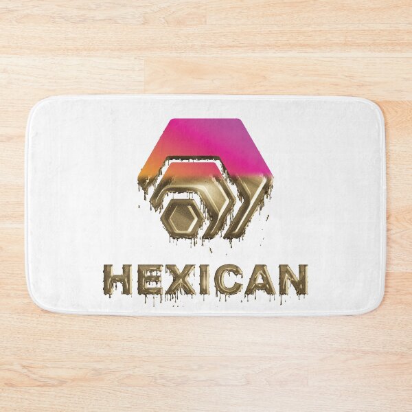 Item preview, Hex Crypto Hexican Half Dipped in Gold - White designed and sold by johnta17.