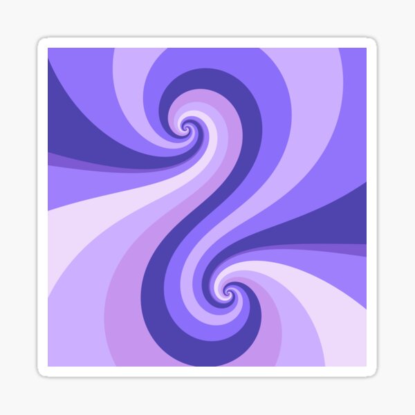 Item preview, Abstract purple swirl art  designed and sold by BlackAlchemy2.