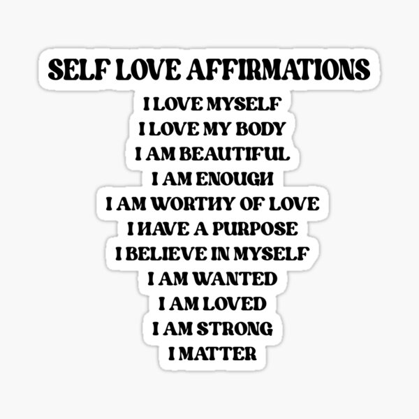 Artikel-Vorschau von Selbstliebe Affirmationen, designt und verkauft von ambernicole0019.