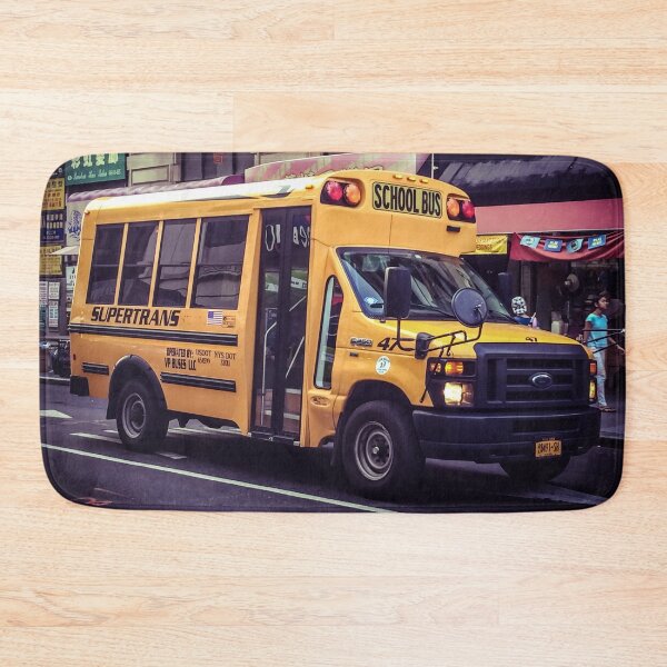 Item preview, School Bus, Manhattan, New York City designed and sold by eleonoraingrid.