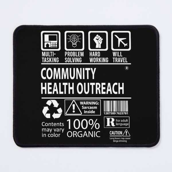 Item preview, Community Health Outreach T Shirt - MultiTasking Certified Job Gift Item Tee designed and sold by andahanson.