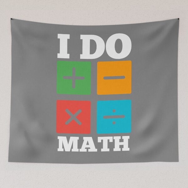Item preview, I Do Math T-Shirt Cool Tee designed and sold by LJ4EVER.