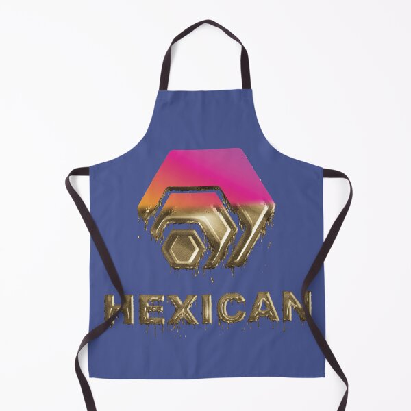 Item preview, Hex Crypto Hexican Half Dipped in Gold - Complementary East Bay Blue designed and sold by johnta17.