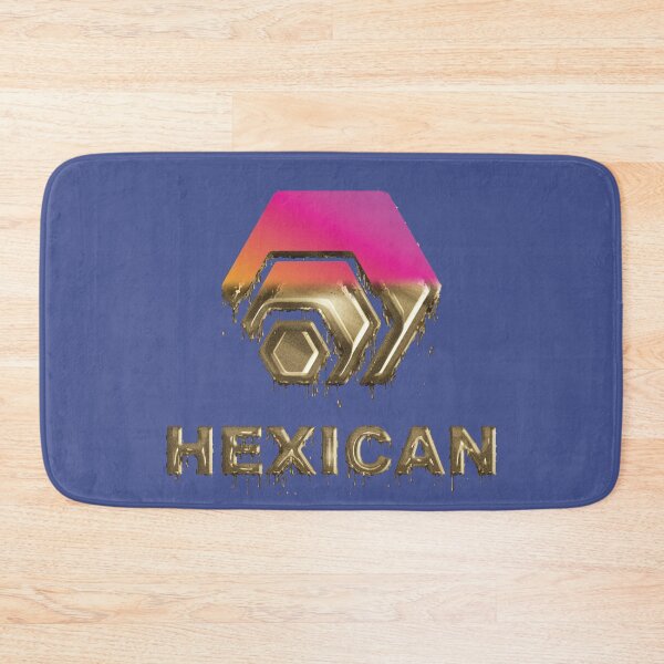 Item preview, Hex Crypto Hexican Half Dipped in Gold - Complementary East Bay Blue designed and sold by johnta17.