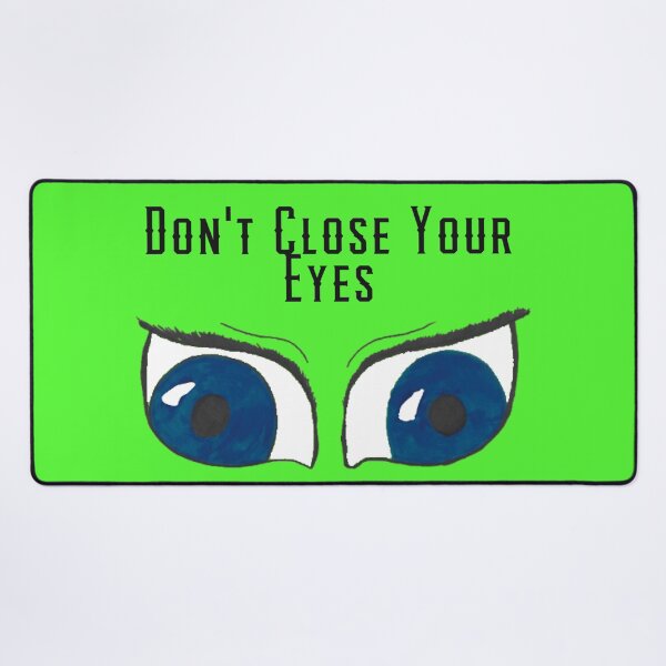 Item preview, Dont Close Your Eyes green designed and sold by Cora Gregory.