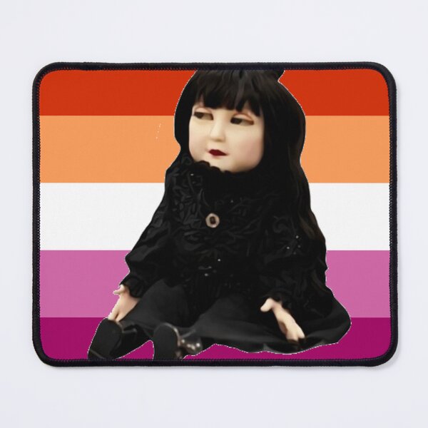 Item preview, Nadja Doll Lesbian Flag designed and sold by zyddyb.