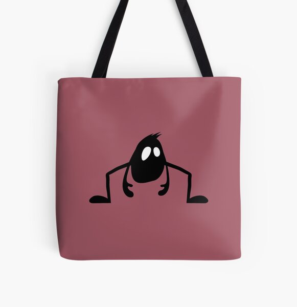 BadaBada - B is for Breathe All Over Print Tote Bag