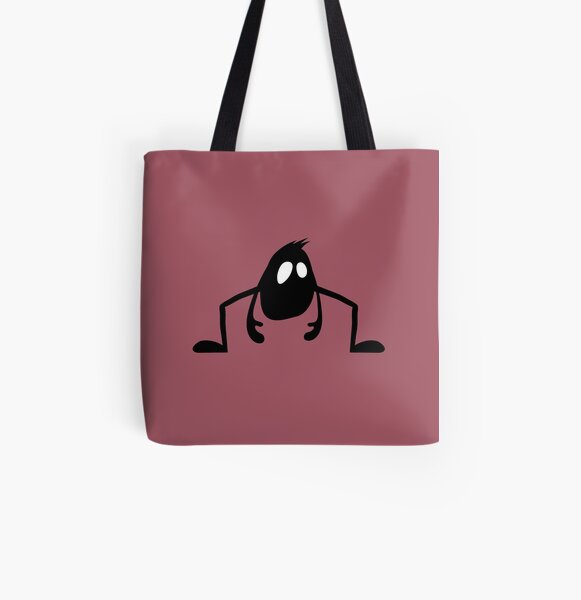 BadaBada - B is for Breathe All Over Print Tote Bag