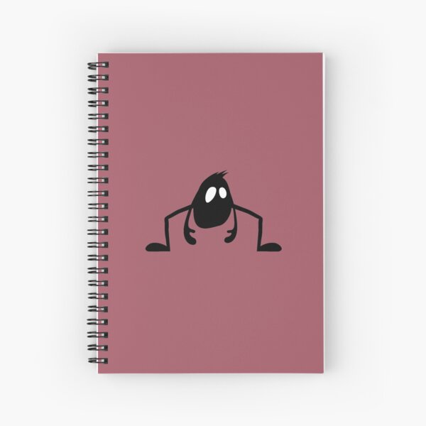 BadaBada - B is for Breathe Spiral Notebook