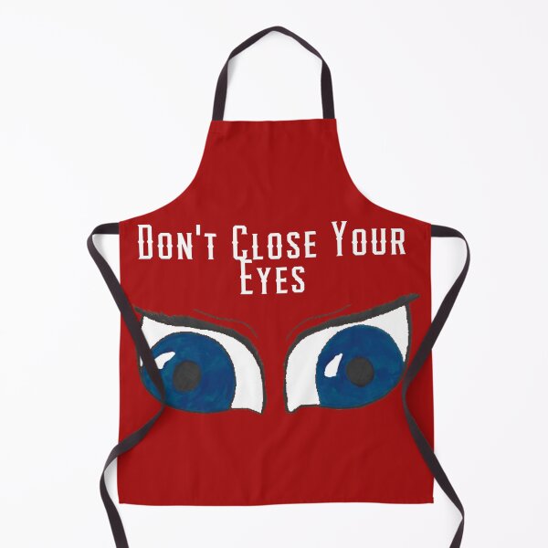 Item preview, Dont Close Your Eyes white text designed and sold by Cora Gregory.