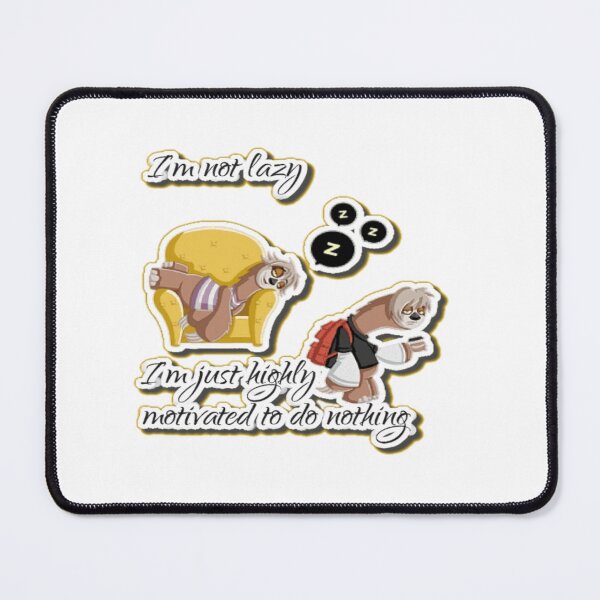 Artikelvorschau, Funny lazy design entworfen und verkauft von NuboDesigns.