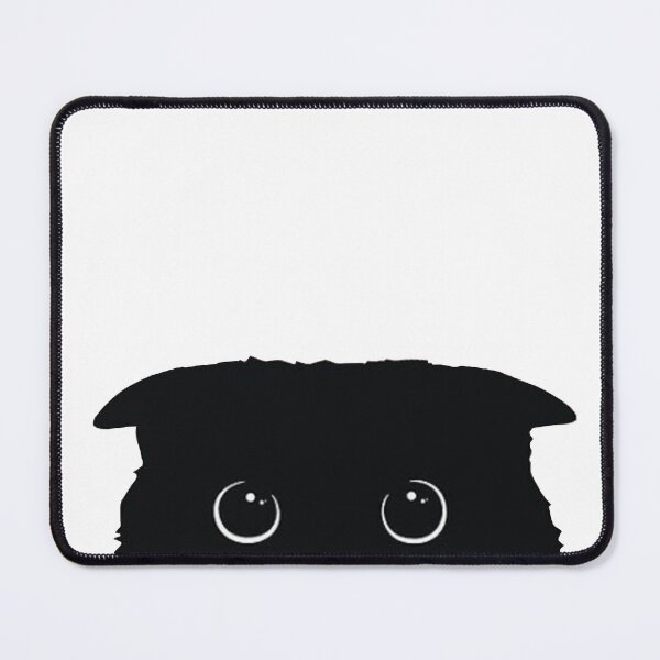 Item preview, Black Cat Peeking  designed and sold by Silkyboy.